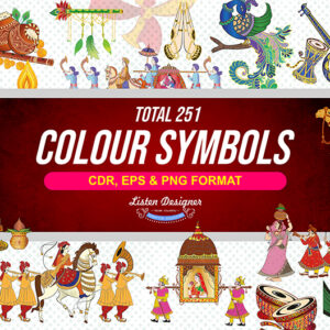 Indian traditional colour symbols